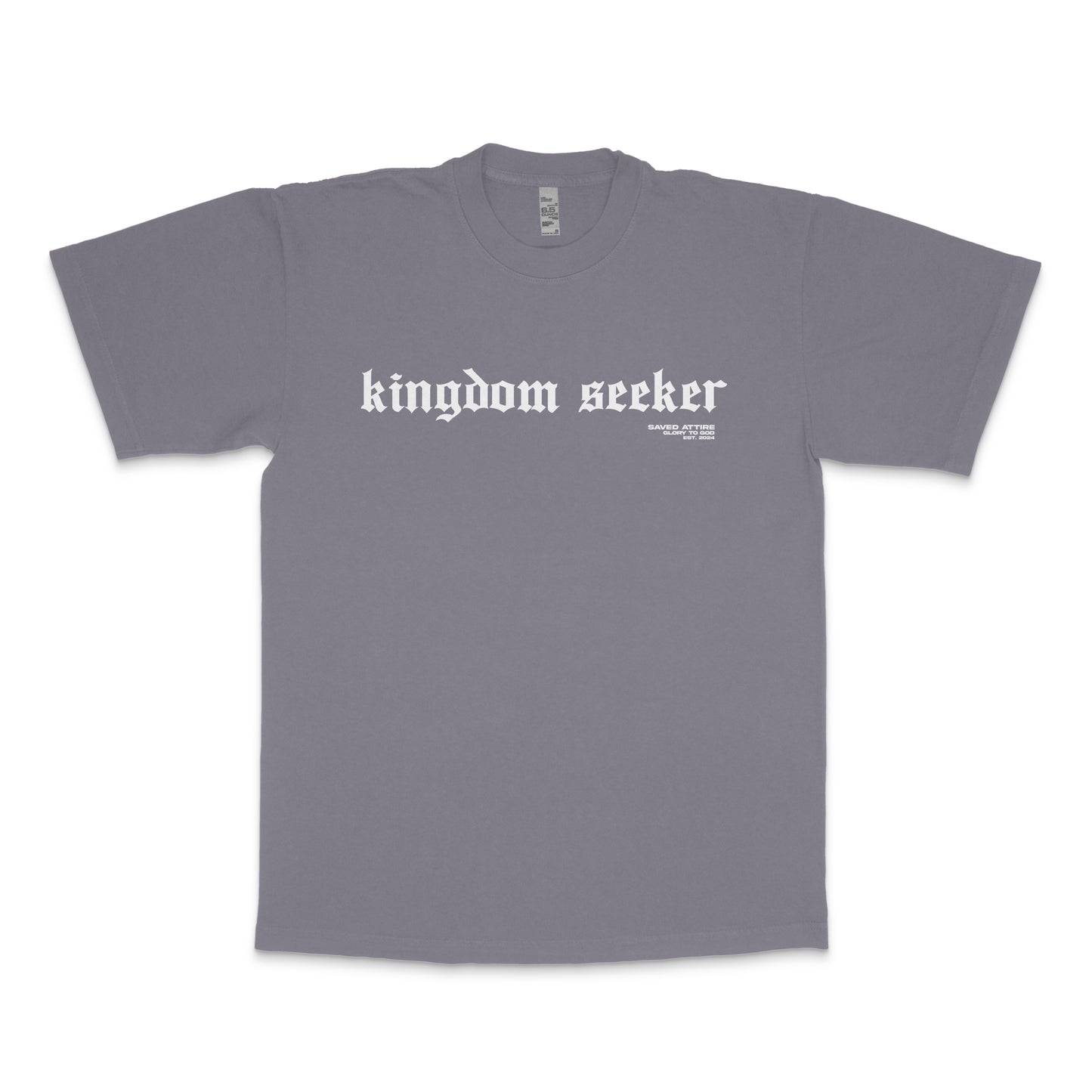 KINGDOM SEEKER TEE "GREY"